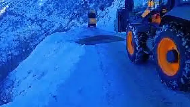 Siirt Özel İdaresinin Kar Küreme Çalışmaları