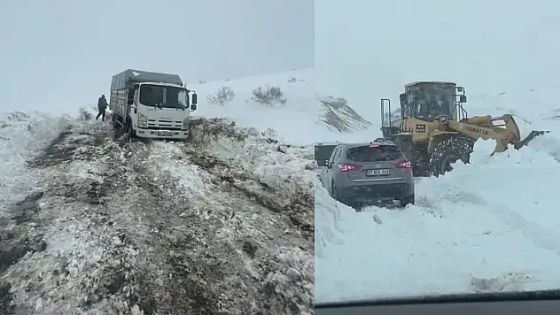 Siirt Pervari'de araçlar kara saplandı: Özel idare ekipleri seferber oldu