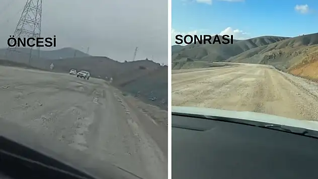 Siirt–Pervari yolundaki çukurlar haberimizin ardından kapatıldı