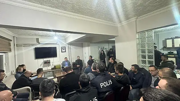 Siirt' Pervari'de Seçim Güvenliği Toplantısı