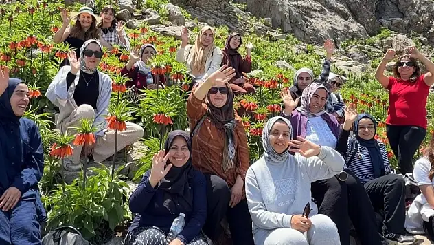 Siirt Şirvan ÇATOM Kursiyerlerinden Doğa Yürüyüşü Etkinliği