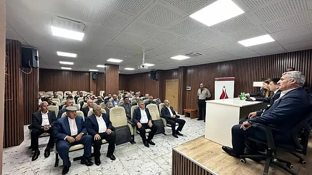 Siirt Şirvan'da Köylere Hizmet Götürme Birliği Mayıs Ayı Toplantısı Yapıldı