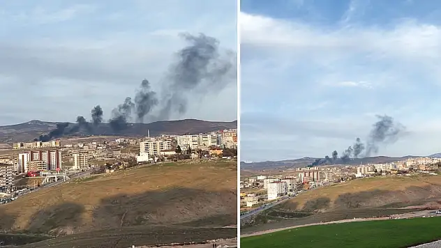 Siirt-Şirvan Yolunda Lastik Yangını: Ekipler Müdahale Etti