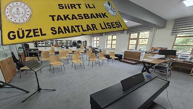 Siirt Takasbank Güzel Sanatlar Lisesi'nde 5 Alan İçin Kontenjan Açıldı