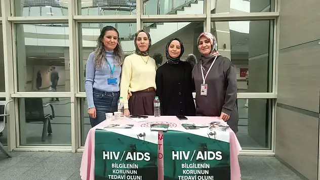 Siirt'te 1 Aralık Dünya AIDS Günü Etkinlikleri Düzenlendi