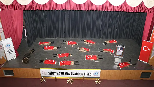 Siirt'te 18 Mart Ruhu: Çanakkale Zaferi'nin 111. Yılı Törenlerle Kutlandı