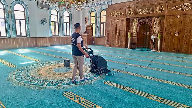 Siirt'te 194 Cami ve Mescitte Yaz Temizliği