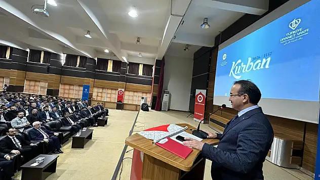 Siirt'te 2026 Yılı Vekâletle Kurban Organizasyonu toplantısı yapıldı