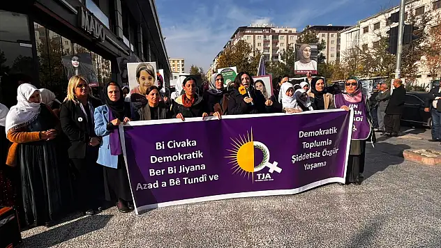 Siirt'te 25 Kasım Kadına Yönelik Şiddete Karşı Mücadele Yürüyüşü Düzenlendi