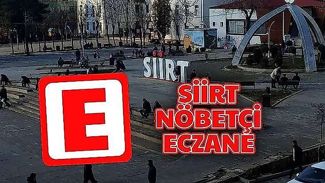 Siirt'te 27 Ağustos 2026 Perşembe Nöbetçi Eczaneler