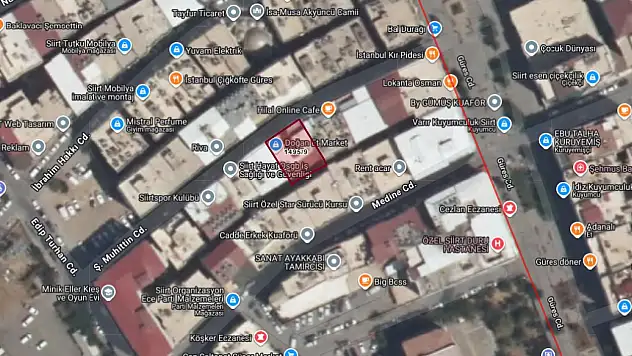 Siirt'te 3,48 Milyon TL Muhammen Bedelli Dükkan ve Depo İcradan Satışa Çıkarıldı
