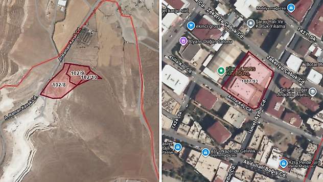 Siirt'te 4 Taşınmaz 22 Milyon TL ile İcradan Satışa Çıkarıldı