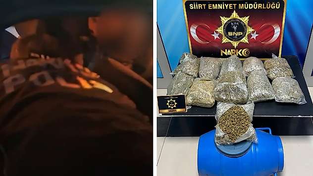 Siirt'te 5 Kilo 700 Gram Uyuşturucu Ele Geçirildi: 6 Kişi Yakalandı