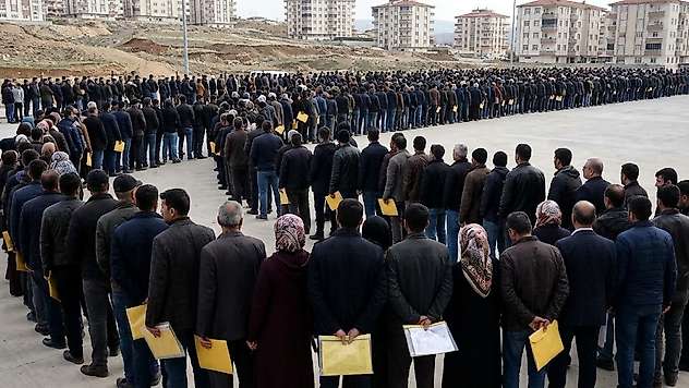 Siirt'te 921 Kişilik TYP Alımına 8 Bin 444 Kişi Başvuruda Bulundu