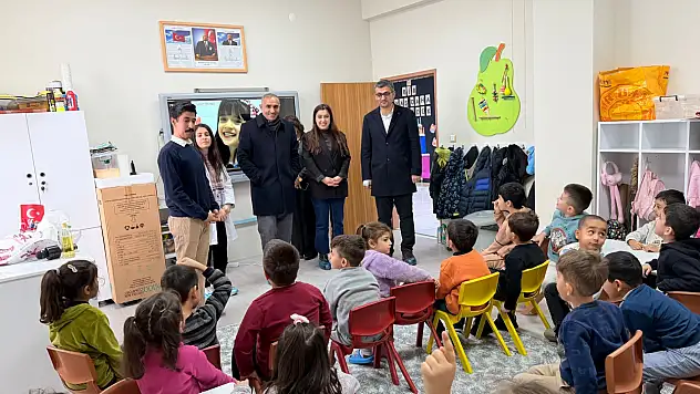 Siirt'te anaokulu öğrencilerine sağlıklı yaşam bilinci aşılandı