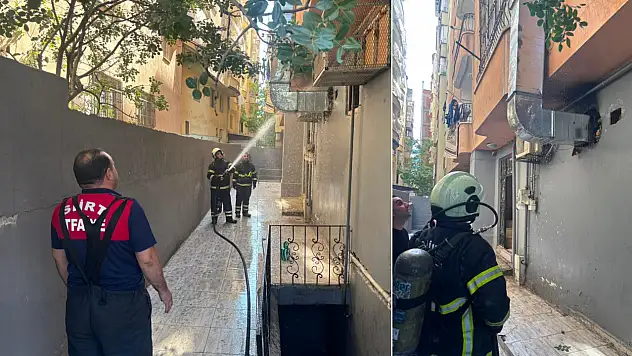 Siirt'te Baca Yangını Büyümeden Söndürüldü