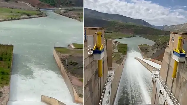 Siirt'te barajlar tamamen doldu: Alkumru Barajı'ndan kontrollü tahliye başladı