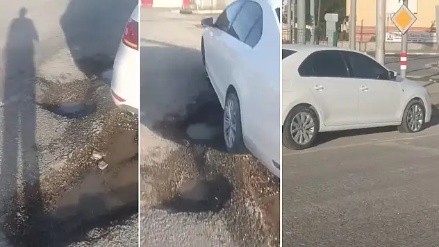 Siirt'te Baykan–Veysel Karani Yolunda Çukurlar Tehlike Saçıyor