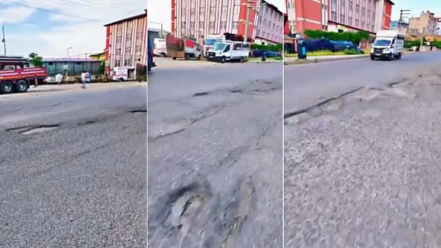 Siirt'te Bozuk Yol Tepkisi: Mahalle Sakinleri Onarım Bekliyor