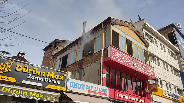 Siirt'te büryancıda korkutan yangın paniği