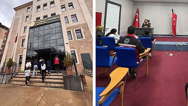 Siirt'te Çocuklara Mimarlık Mesleği Tanıtıldı