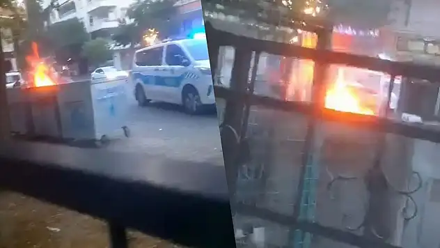 Siirt'te Çöp Yangını Mahalleyi Kötü Kokuya Boğdu