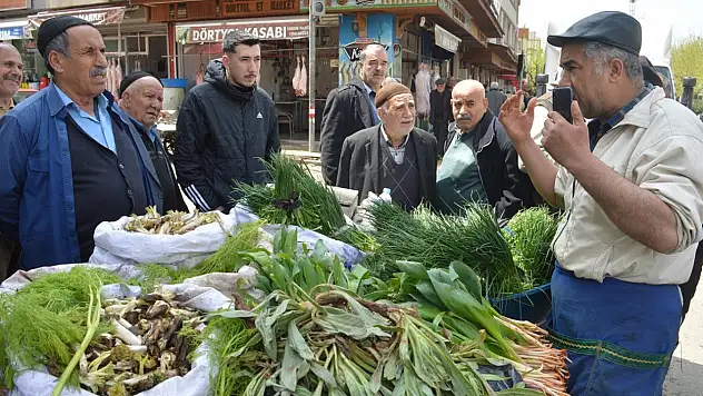 Siirt'te Dağ Lezzetleri Tezgahlarda