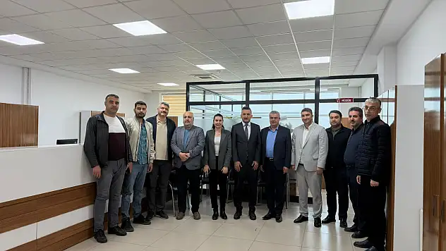 Siirt'te Deliklitaş Vergi Dairesi'ne SMMM Odası'ndan Ziyaret