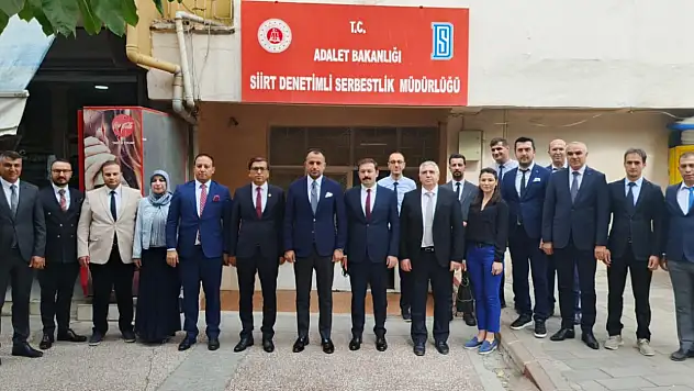 Siirt'te Denetimli Serbestlik Heyeti İncelemelerde Bulundu