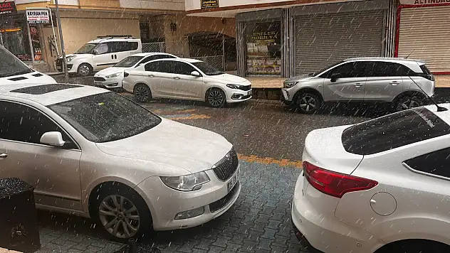 Siirt'te Dolu Yağışı Etkili Oldu: Ekinlerde Zarar Endişesi