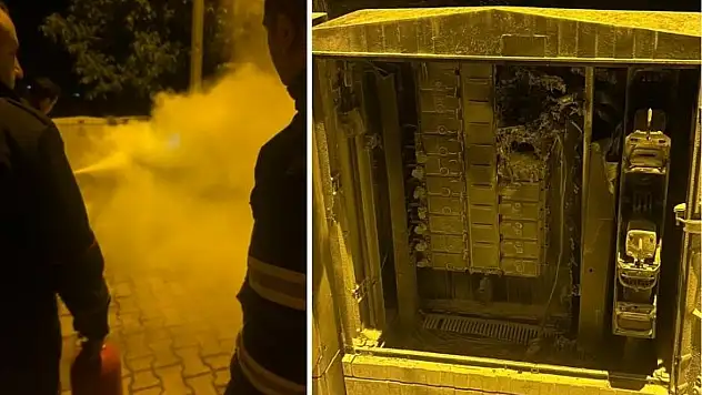 Siirt'te Elektrik Trafosu Patladı: İtfaiye Yangına Müdahale Etti