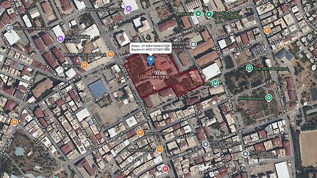 Siirt'te Eski Üniversite Yerleşkesine Yapılacak Millet Bahçesi Projesinde Plan Değişikliği