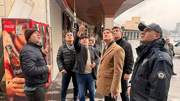 Siirt'te esnafın yaşadığı sorunlar için kaymakamlık harekete geçti