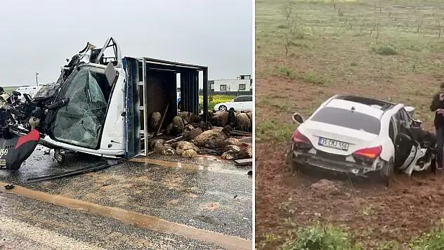 Siirt'te Feci Kaza: Kamyonet ile Otomobil Çarpıştı, 1 Ölü, 4 Ağır Yaralı