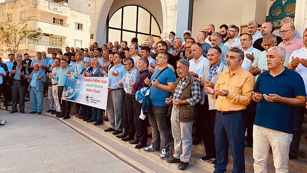 Siirt'te Filistin'e Destek Platformundan Sumud Filosuna Destek Açıklaması