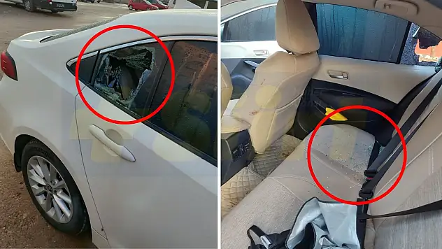 Siirt'te gece yarısı otoparkta hırsızlık: Araçların camlarını kırıp araçlara dadandılar