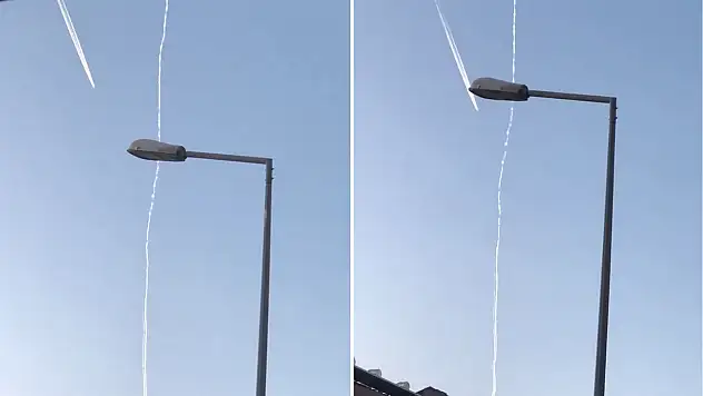 Siirt'te gökyüzündeki izler gündem oldu: Uçak izleri mi, yoksa zehir mi?