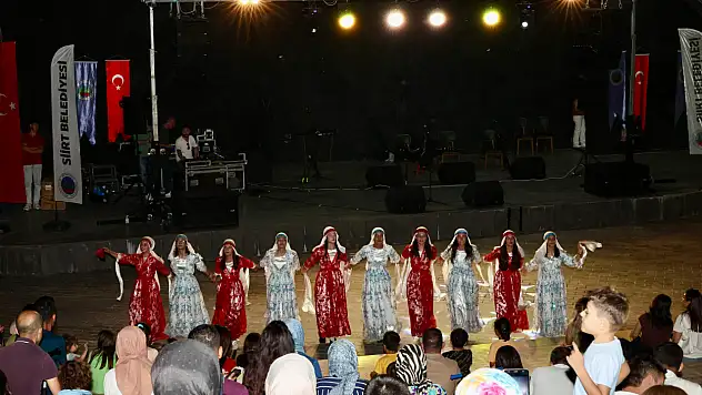 Siirt'te Halk Konseriyle Kültür ve Müzik Şöleni