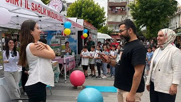 Siirt'te ''Hareket Yaşı'' Uygulamasına Yoğun İlgi: Hedef Aşıldı, 8 Bin 986 Kişiye Ulaşıldı