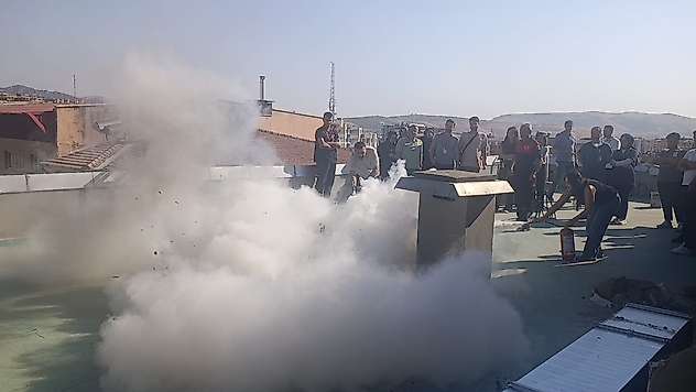 Siirt'te Hastanede Gerçeğini Aratmayan Yangın Tatbikatı: İtfaiyeden Hayat Kurtaran Uyarılar