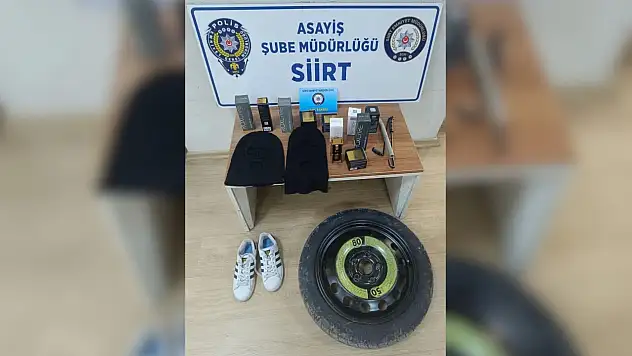 Siirt'te Hırsızlık Şebekesi Çökertildi: 2 Kişi Tutuklandı