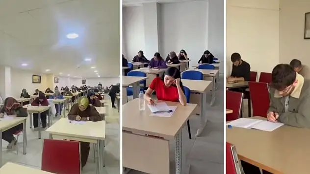 Siirt'te 'İki Kitap Bir Gönül' Projesi Kapsamında Düzenlenen Sınava Öğrenciler Yoğun İlgi Gösterdi