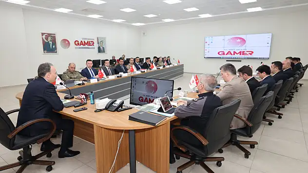 Siirt'te İl Güvenlik ve Asayiş Koordinasyon Toplantısı GAMER'de Gerçekleştirildi