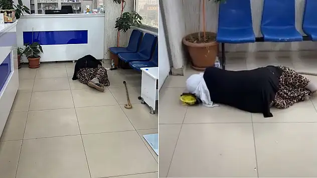 Siirt'te İlaç Almaya Giden Yaşlı Kadın Yorgunluğa Yenik Düştü: Eczanede Klima Altında Uyuyakaldı