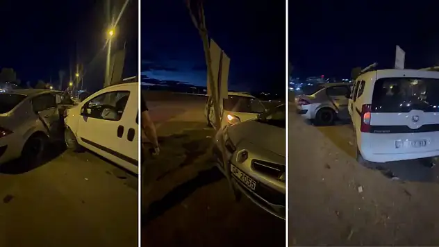 Siirt'te Işıklandırma Bulunmayan Kavşakta Bir Kaza Daha: 2 Sürücü Yaralandı