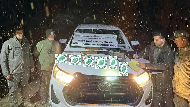 Siirt'te kaçak avcılığa ağır ceza: 3 kişiye 68 bin 549 TL