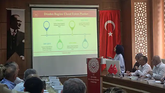 Siirt'te Kadın Sorunları İçin Koordinasyon Toplantısı Yapıldı