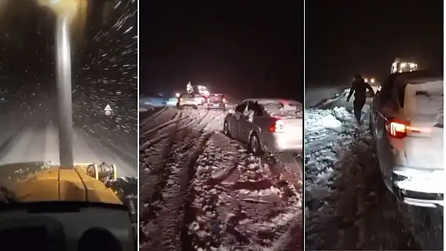 Siirt'te kar yağışı: Pervari'de köy yolları ulaşıma kapandı