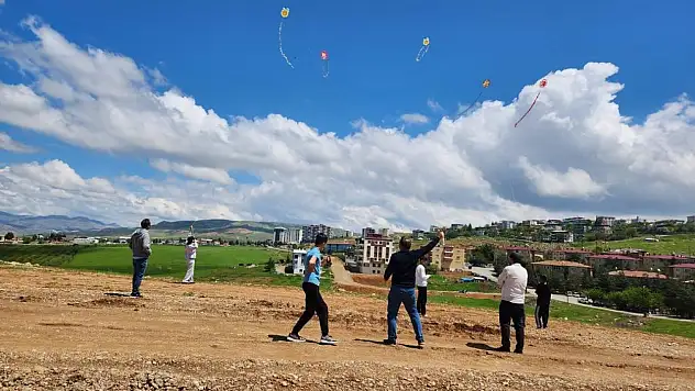 Siirt'te Koruma Altındaki Çocuklar İçin Uçurtma Etkinliği Düzenlendi
