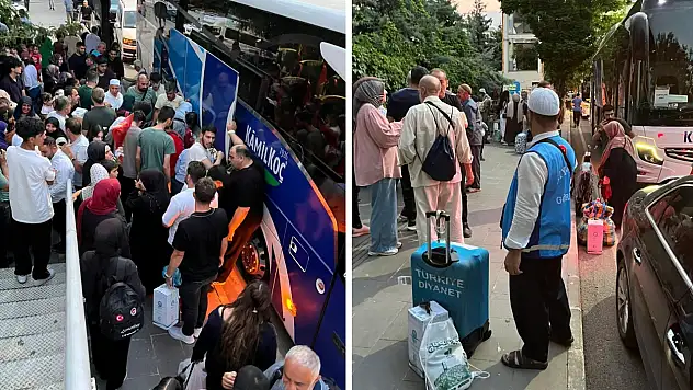 Siirt'te Kutsal Topraklardan Dönen Hacılar Karşılandı